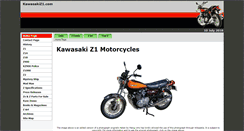 Desktop Screenshot of kawasakiz1.com